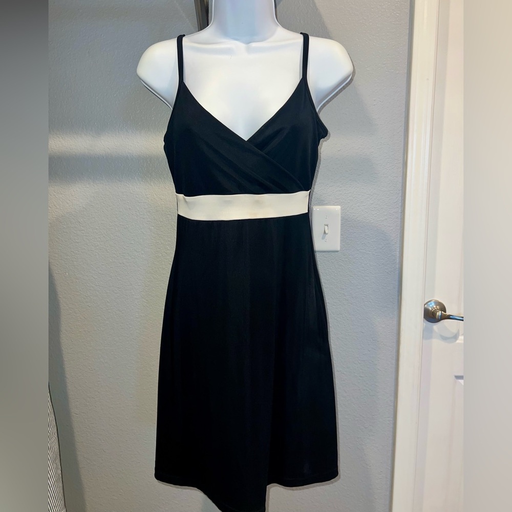 Vintage Byer Too! California Black Cocktail Dress, Size Medium, Made in USA